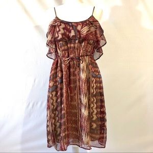 Converse One Star Maroon Print Sundress
